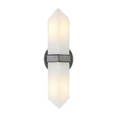 Alora - WV334215UBAR - Two Light Vanity - Valencia - Urban Bronze/Alabaster