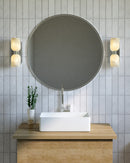 Alora - WV338902PNAR - Two Light Vanity - Lucian - Polished Nickel/Alabaster