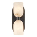 Alora - WV338902UBAR - Two Light Vanity - Lucian - Urban Bronze/Alabaster