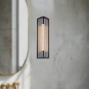 Alora - WV339112UBCR - LED Vanity - Sabre - Ribbed Glass/Urban Bronze