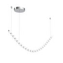 LED Chandelier<br /><span style="color:#4AB0CE;">Entrega: 4-10 dias en USA</span><br /><span style="color:#4AB0CE;font-size:60%;">PREGUNTE POR ENTREGA EN PANAMA</span><br />Collection: Akoya<br />Finish: Chrome