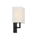 LED Wall Sconce<br /><span style="color:#4AB0CE;">Entrega: 4-10 dias en USA</span><br /><span style="color:#4AB0CE;font-size:60%;">PREGUNTE POR ENTREGA EN PANAMA</span><br />Collection: Sconce<br />Finish: Coal Black