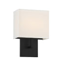 LED Wall Sconce<br /><span style="color:#4AB0CE;">Entrega: 4-10 dias en USA</span><br /><span style="color:#4AB0CE;font-size:60%;">PREGUNTE POR ENTREGA EN PANAMA</span><br />Collection: Sconce<br />Finish: Coal Black