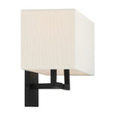 Two Light Wall Mount<br /><span style="color:#4AB0CE;">Entrega: 4-10 dias en USA</span><br /><span style="color:#4AB0CE;font-size:60%;">PREGUNTE POR ENTREGA EN PANAMA</span><br />Collection: Sconce<br />Finish: Coal Black