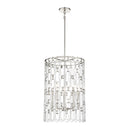 Five Light Pendant<br /><span style="color:#4AB0CE;">Entrega: 4-10 dias en USA</span><br /><span style="color:#4AB0CE;font-size:60%;">PREGUNTE POR ENTREGA EN PANAMA</span><br />Collection: Charming<br />Finish: Polished Nickel