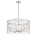 Six Light Pendant<br /><span style="color:#4AB0CE;">Entrega: 4-10 dias en USA</span><br /><span style="color:#4AB0CE;font-size:60%;">PREGUNTE POR ENTREGA EN PANAMA</span><br />Collection: Charming<br />Finish: Polished Nickel
