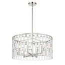 Six Light Pendant<br /><span style="color:#4AB0CE;">Entrega: 4-10 dias en USA</span><br /><span style="color:#4AB0CE;font-size:60%;">PREGUNTE POR ENTREGA EN PANAMA</span><br />Collection: Charming<br />Finish: Polished Nickel
