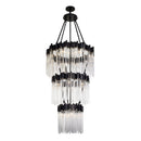 18 Light Chandelier<br /><span style="color:#4AB0CE;">Entrega: 4-10 dias en USA</span><br /><span style="color:#4AB0CE;font-size:60%;">PREGUNTE POR ENTREGA EN PANAMA</span><br />Collection: Matrix<br />Finish: Matte Black/French Gold