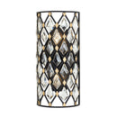 Two Light Wall Sconce<br /><span style="color:#4AB0CE;">Entrega: 4-10 dias en USA</span><br /><span style="color:#4AB0CE;font-size:60%;">PREGUNTE POR ENTREGA EN PANAMA</span><br />Collection: Windsor<br />Finish: Carbon/Havana Gold