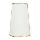 Two Light Wall Sconce<br /><span style="color:#4AB0CE;">Entrega: 4-10 dias en USA</span><br /><span style="color:#4AB0CE;font-size:60%;">PREGUNTE POR ENTREGA EN PANAMA</span><br />Collection: Coco<br />Finish: Matte White/French Gold