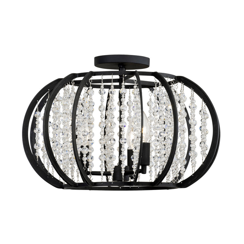 Three Light Semi-Flush Mount<br /><span style="color: