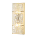 Two Light Wall Sconce<br /><span style="color:#4AB0CE;">Entrega: 4-10 dias en USA</span><br /><span style="color:#4AB0CE;font-size:60%;">PREGUNTE POR ENTREGA EN PANAMA</span><br />Collection: Morgan<br />Finish: Satin Brass