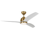 Visual Comfort Fan - 3AVLR54SBD - 54" Ceiling Fan - Avila - Satin Brass