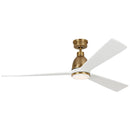 Visual Comfort Fan - 3BRYSM60HABD - 60" Ceiling Fan - Bryden - Hand Rubbed Antique Brass