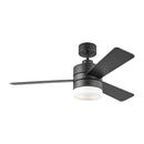Generation Lighting - 3ERAR44MBKD - 44" Ceiling Fan - Era - Midnight Black