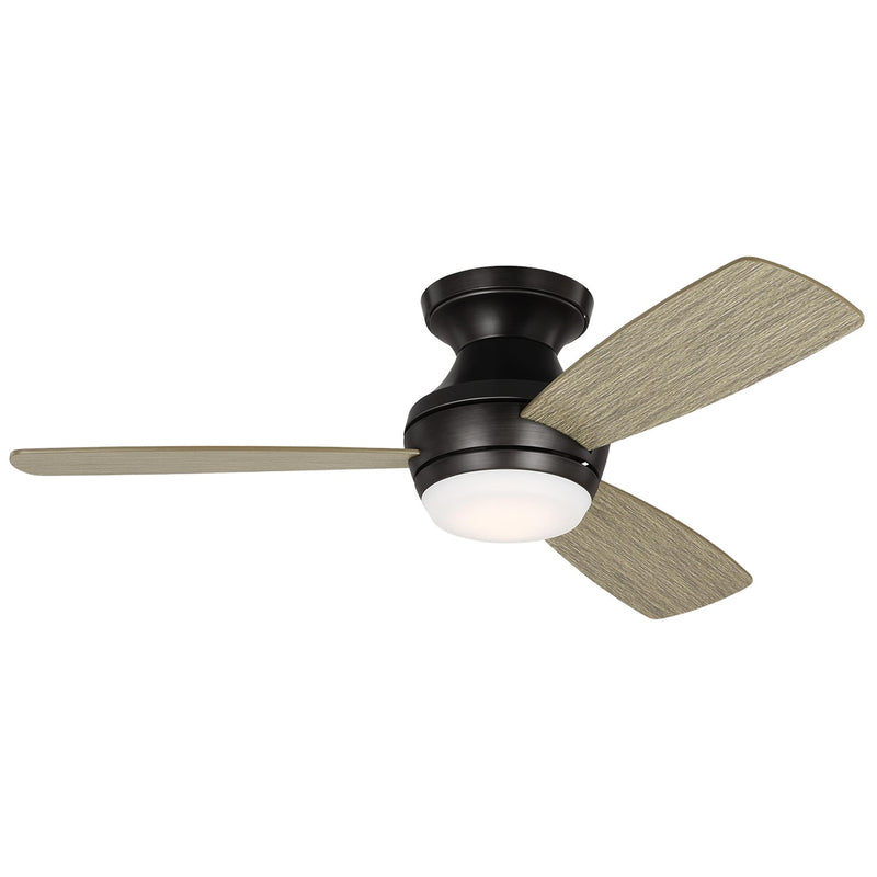 Visual Comfort Fan - 3IKR44AGPD - 44``Ceiling Fan - Ikon 44 Hugger LED - Aged Pewter