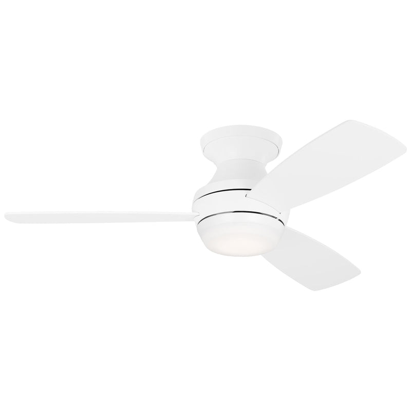 Visual Comfort Fan - 3IKR44RZWD - 44``Ceiling Fan - Ikon 44 Hugger LED - Matte White