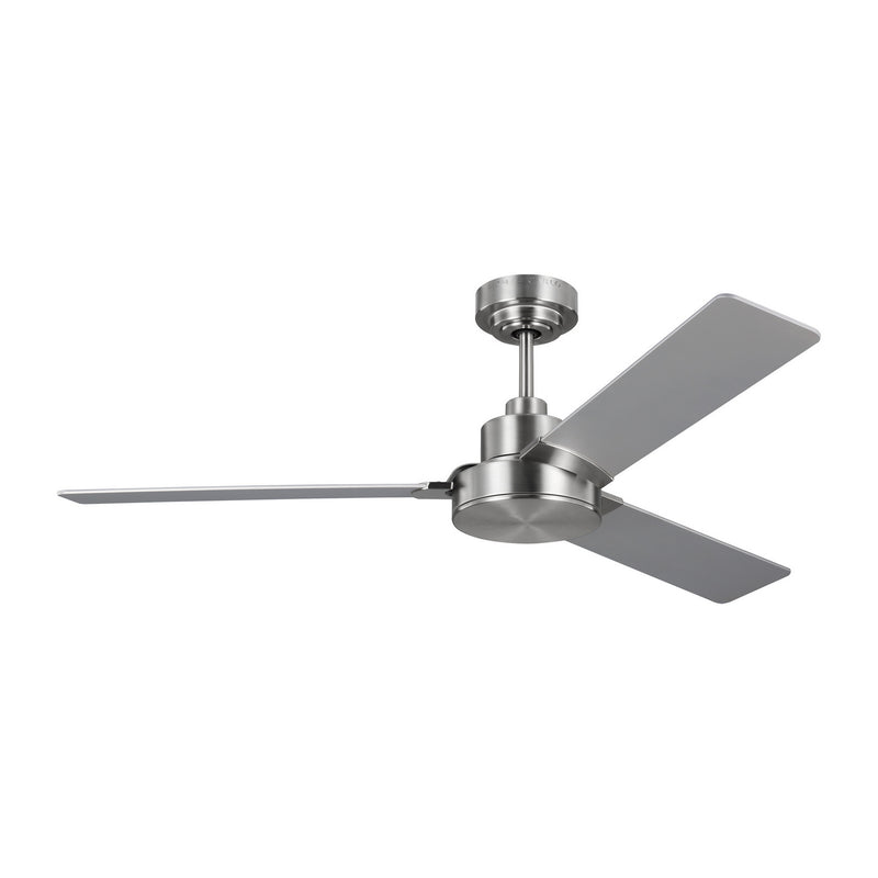 Generation Lighting - 3JVR52BS - 52" Ceiling Fan - Jovie - Brushed Steel