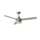 52" Ceiling Fan<br /><span style="color:#4AB0CE;">Entrega: 2-3 semanas en USA</span><br /><span style="color:#4AB0CE;font-size:60%;">PREGUNTE POR ENTREGA EN PANAMA</span><br />Collection: Jovie<br />Finish: Brushed Steel