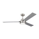 58" Ceiling Fan<br /><span style="color:#4AB0CE;">Entrega: 2-3 semanas en USA</span><br /><span style="color:#4AB0CE;font-size:60%;">PREGUNTE POR ENTREGA EN PANAMA</span><br />Collection: Jovie<br />Finish: Brushed Steel
