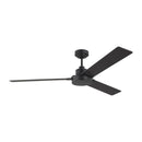 Generation Lighting - 3JVR58MBK - 58" Ceiling Fan - Jovie - Midnight Black
