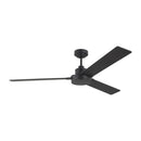 Generation Lighting - 3JVR58MBKD - 58" Ceiling Fan - Jovie - Midnight Black