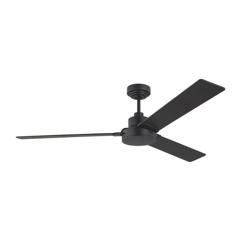 Generation Lighting - 3JVR58MBKD - 58" Ceiling Fan - Jovie - Midnight Black