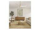 Visual Comfort Fan - 3RULSM52HABD - 52" Ceiling Fan - Ruhlmann - Hand Rubbed Antique Brass