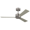 Visual Comfort Fan - 3RZR44BS - 44" Ceiling Fan - Rozzen - Brushed Steel