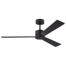 Visual Comfort Fan - 3RZR52MBK - 52" Ceiling Fan - Rozzen - Midnight Black