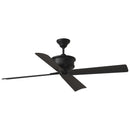 Visual Comfort Fan - 4SBWR56MBK - 56" Ceiling Fan - Subway - Midnight Black