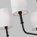 Five Light Chandelier<br /><span style="color:#4AB0CE;">Entrega: 6-7 semanas en USA</span><br /><span style="color:#4AB0CE;font-size:60%;">PREGUNTE POR ENTREGA EN PANAMA</span><br />Collection: Foxdale<br />Finish: Midnight Black