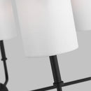 Five Light Chandelier<br /><span style="color:#4AB0CE;">Entrega: 7-8 semanas en USA</span><br /><span style="color:#4AB0CE;font-size:60%;">PREGUNTE POR ENTREGA EN PANAMA</span><br />Collection: Foxdale<br />Finish: Midnight Black