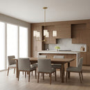 Visual Comfort Studio - 3109305-848 - Five Light Chandelier - Foxdale - Satin Brass
