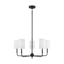 LED Chandelier<br /><span style="color:#4AB0CE;">Entrega: 7-8 semanas en USA</span><br /><span style="color:#4AB0CE;font-size:60%;">PREGUNTE POR ENTREGA EN PANAMA</span><br />Collection: Foxdale<br />Finish: Midnight Black