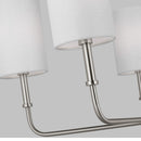 LED Chandelier<br /><span style="color:#4AB0CE;">Entrega: 7-8 semanas en USA</span><br /><span style="color:#4AB0CE;font-size:60%;">PREGUNTE POR ENTREGA EN PANAMA</span><br />Collection: Foxdale<br />Finish: Brushed Nickel