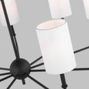 Nine Light Chandelier<br /><span style="color:#4AB0CE;">Entrega: 10-11 semanas en USA</span><br /><span style="color:#4AB0CE;font-size:60%;">PREGUNTE POR ENTREGA EN PANAMA</span><br />Collection: Foxdale<br />Finish: Midnight Black