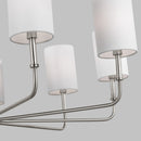 LED Chandelier<br /><span style="color:#4AB0CE;">Entrega: 15-16 semanas en USA</span><br /><span style="color:#4AB0CE;font-size:60%;">PREGUNTE POR ENTREGA EN PANAMA</span><br />Collection: Foxdale<br />Finish: Brushed Nickel