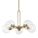 Five Light Chandelier<br /><span style="color:#4AB0CE;">Entrega: 4-10 dias en USA</span><br /><span style="color:#4AB0CE;font-size:60%;">PREGUNTE POR ENTREGA EN PANAMA</span><br />Collection: Codyn<br />Finish: Satin Brass