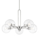 Five Light Chandelier<br /><span style="color:#4AB0CE;">Entrega: 4-10 dias en USA</span><br /><span style="color:#4AB0CE;font-size:60%;">PREGUNTE POR ENTREGA EN PANAMA</span><br />Collection: Codyn<br />Finish: Brushed Nickel