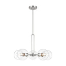 Five Light Chandelier<br /><span style="color:#4AB0CE;">Entrega: 4-10 dias en USA</span><br /><span style="color:#4AB0CE;font-size:60%;">PREGUNTE POR ENTREGA EN PANAMA</span><br />Collection: Codyn<br />Finish: Brushed Nickel
