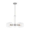 Five Light Chandelier<br /><span style="color:#4AB0CE;">Entrega: 4-10 dias en USA</span><br /><span style="color:#4AB0CE;font-size:60%;">PREGUNTE POR ENTREGA EN PANAMA</span><br />Collection: Codyn<br />Finish: Brushed Nickel