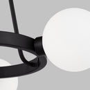 Three Light Chandelier<br /><span style="color:#4AB0CE;">Entrega: 4-10 dias en USA</span><br /><span style="color:#4AB0CE;font-size:60%;">PREGUNTE POR ENTREGA EN PANAMA</span><br />Collection: Clybourn<br />Finish: Midnight Black