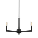 Visual Comfort Studio - 3164203-112 - Three Light Chandelier - Fullton - Midnight Black