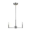 Three Light Chandelier<br /><span style="color:#4AB0CE;">Entrega: 4-10 dias en USA</span><br /><span style="color:#4AB0CE;font-size:60%;">PREGUNTE POR ENTREGA EN PANAMA</span><br />Collection: Fullton<br />Finish: Brushed Nickel