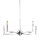 Visual Comfort Studio - 3164205-05 - Five Light Chandelier - Fullton - Chrome