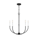Five Light Chandelier<br /><span style="color:#4AB0CE;">Entrega: 4-10 dias en USA</span><br /><span style="color:#4AB0CE;font-size:60%;">PREGUNTE POR ENTREGA EN PANAMA</span><br />Collection: Greenwich<br />Finish: Midnight Black