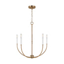 Five Light Chandelier<br /><span style="color:#4AB0CE;">Entrega: 4-10 dias en USA</span><br /><span style="color:#4AB0CE;font-size:60%;">PREGUNTE POR ENTREGA EN PANAMA</span><br />Collection: Greenwich<br />Finish: Satin Brass