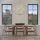 Visual Comfort Studio - 3167109-848 - Nine Light Chandelier - Greenwich - Satin Brass