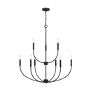 LED Chandelier<br /><span style="color:#4AB0CE;">Entrega: 4-10 dias en USA</span><br /><span style="color:#4AB0CE;font-size:60%;">PREGUNTE POR ENTREGA EN PANAMA</span><br />Collection: Greenwich<br />Finish: Midnight Black